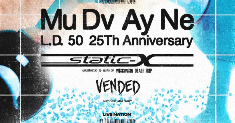 Mudvayne Announces 25th Anniversary Tour for L.D. 50