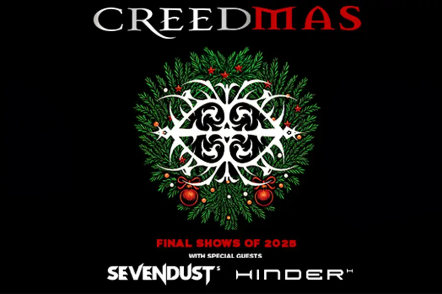 Creed Announces Final Five “Creedmas” Tour Dates to Close Out 2025
